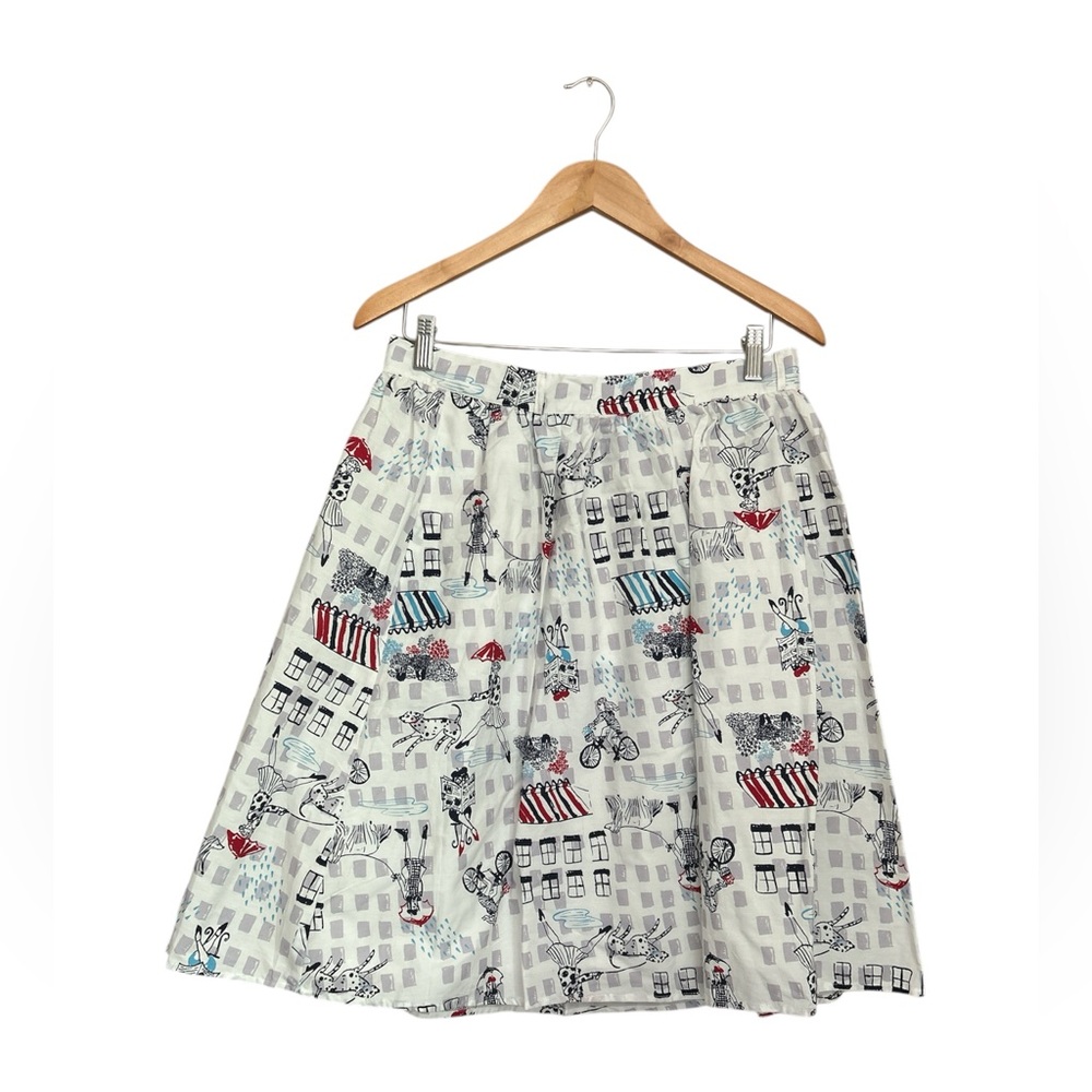 Super- Fun Modcloth Circle Skirt!
